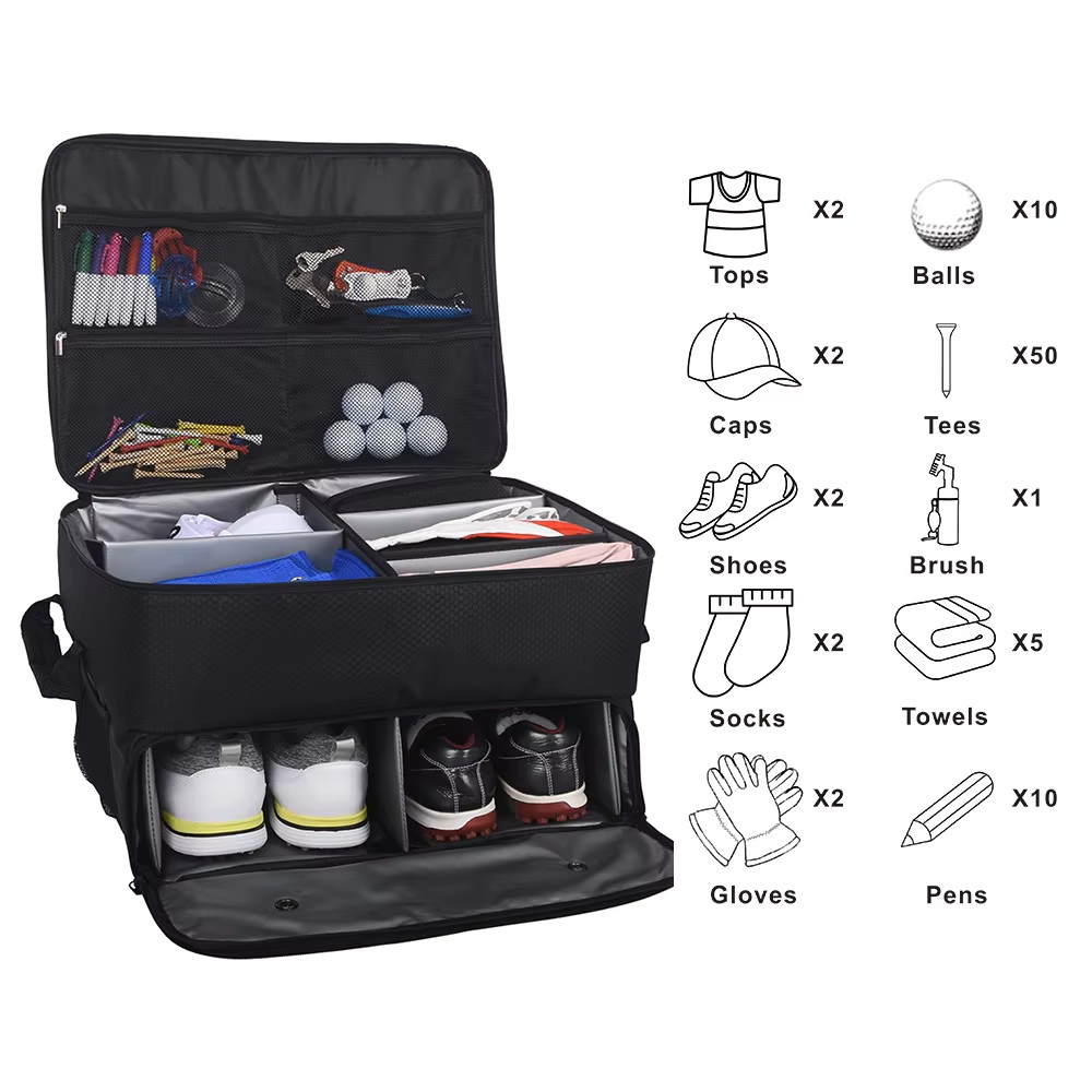 Golf Trunk Organizer Oxford Sh - Golf Equipment And Accessories 评论和价格
