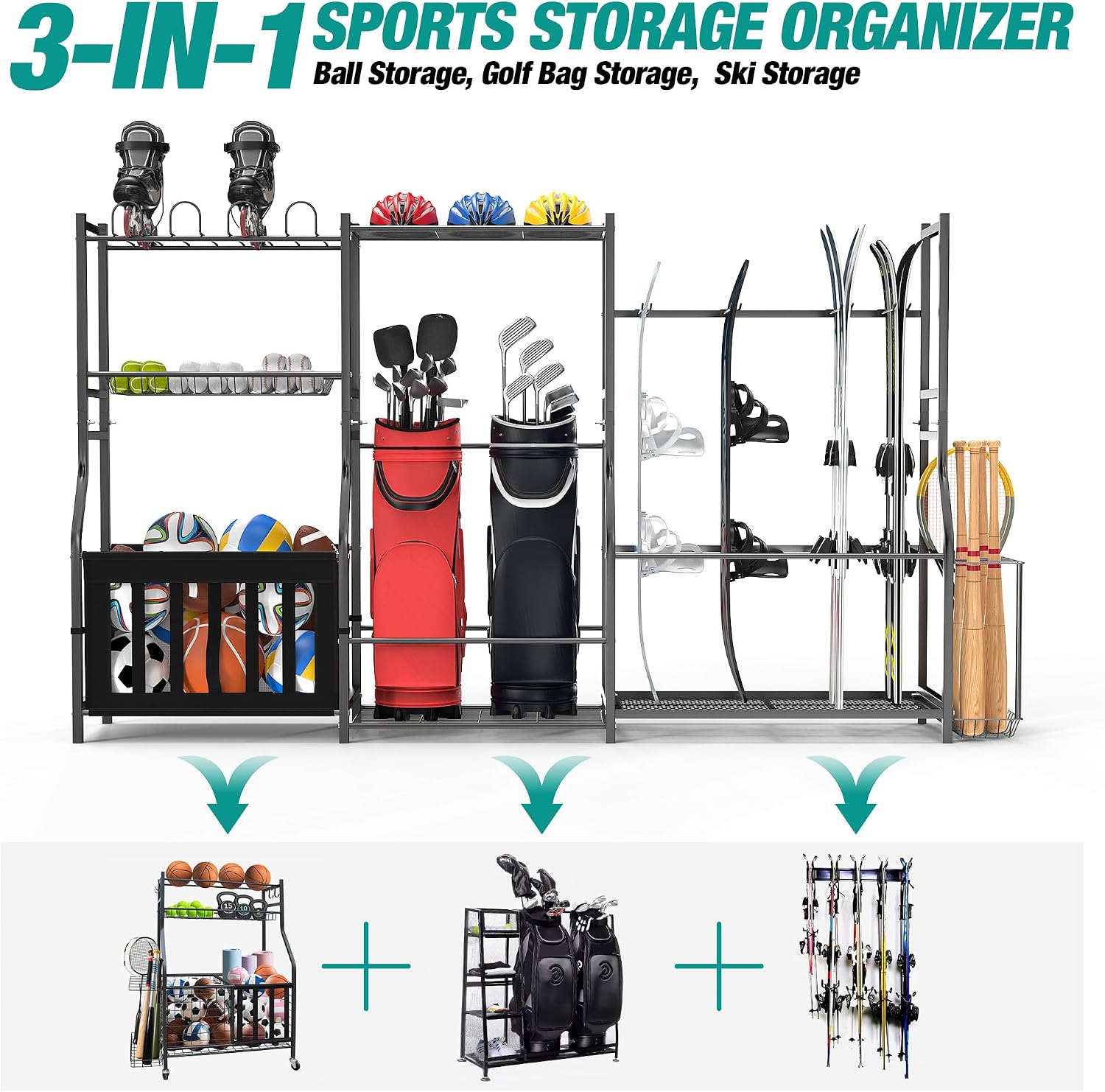 Sports Equipment Organizer Gol - Golf Equipment And Gear 评论和价格