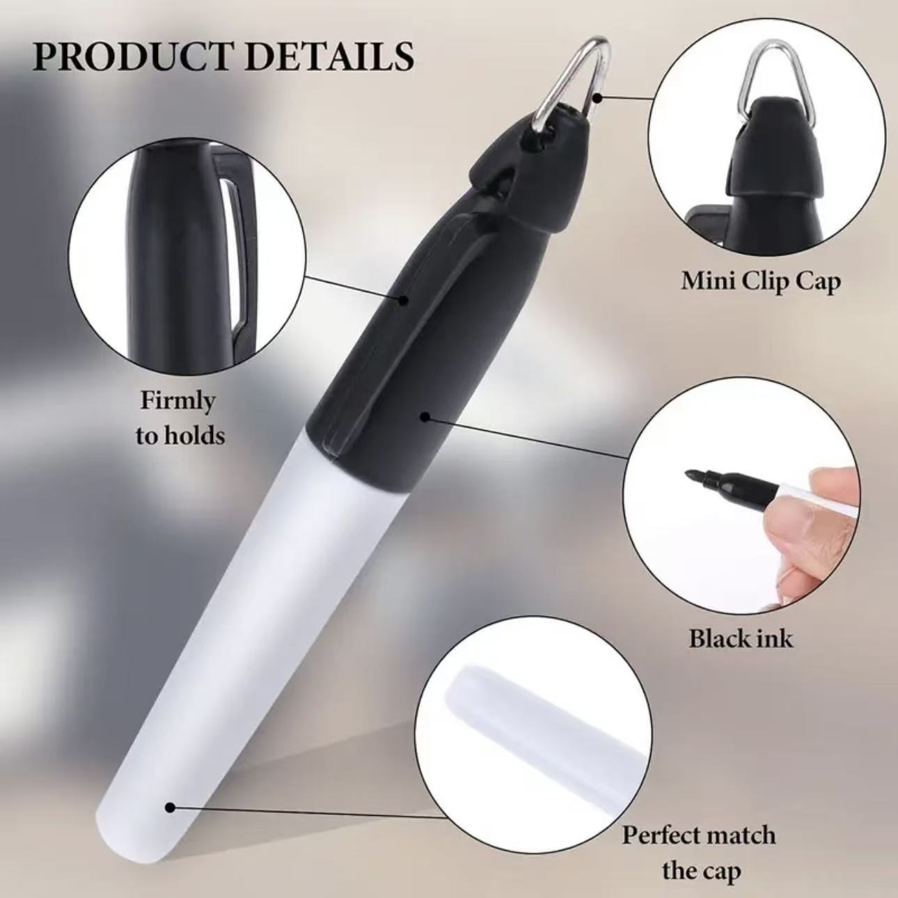 12pcs Golf Marking Pen Mini Pe - Golf Equipment And Accessories 评论和价格